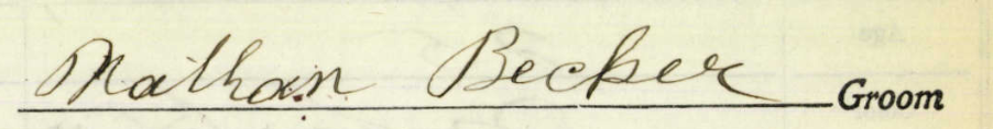 Nathans signature 1914