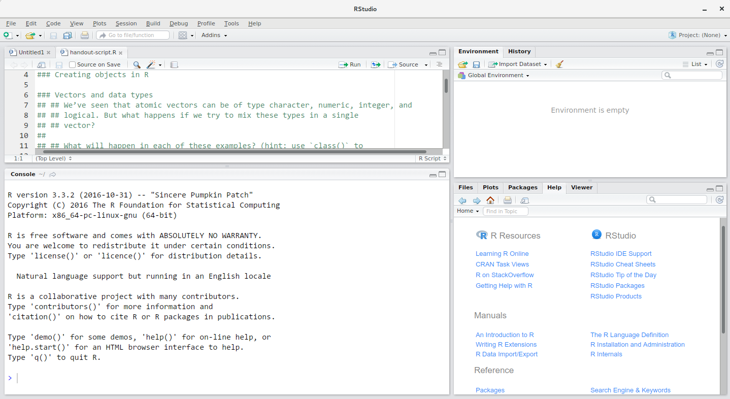 RStudio interface screenshot